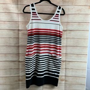 Liz Claiborne Weekend Wear Striped Tank Dress